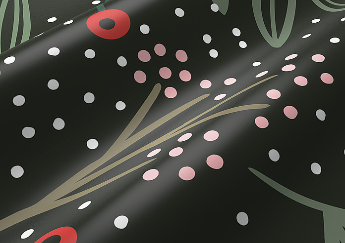 Mistletoe Berries - Roller Blind - Image 4